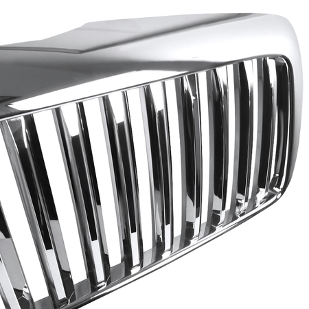 Spec-D Tuning 94-01 Dodge Ram Vertical Grill Chrome HG-RAM94CVT